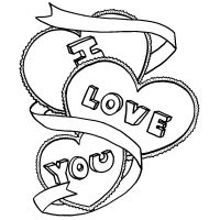 200x200 I Love You Coloring Pages Lovely U Coloring Pages U Coloring Pages - I Love U Sketch
