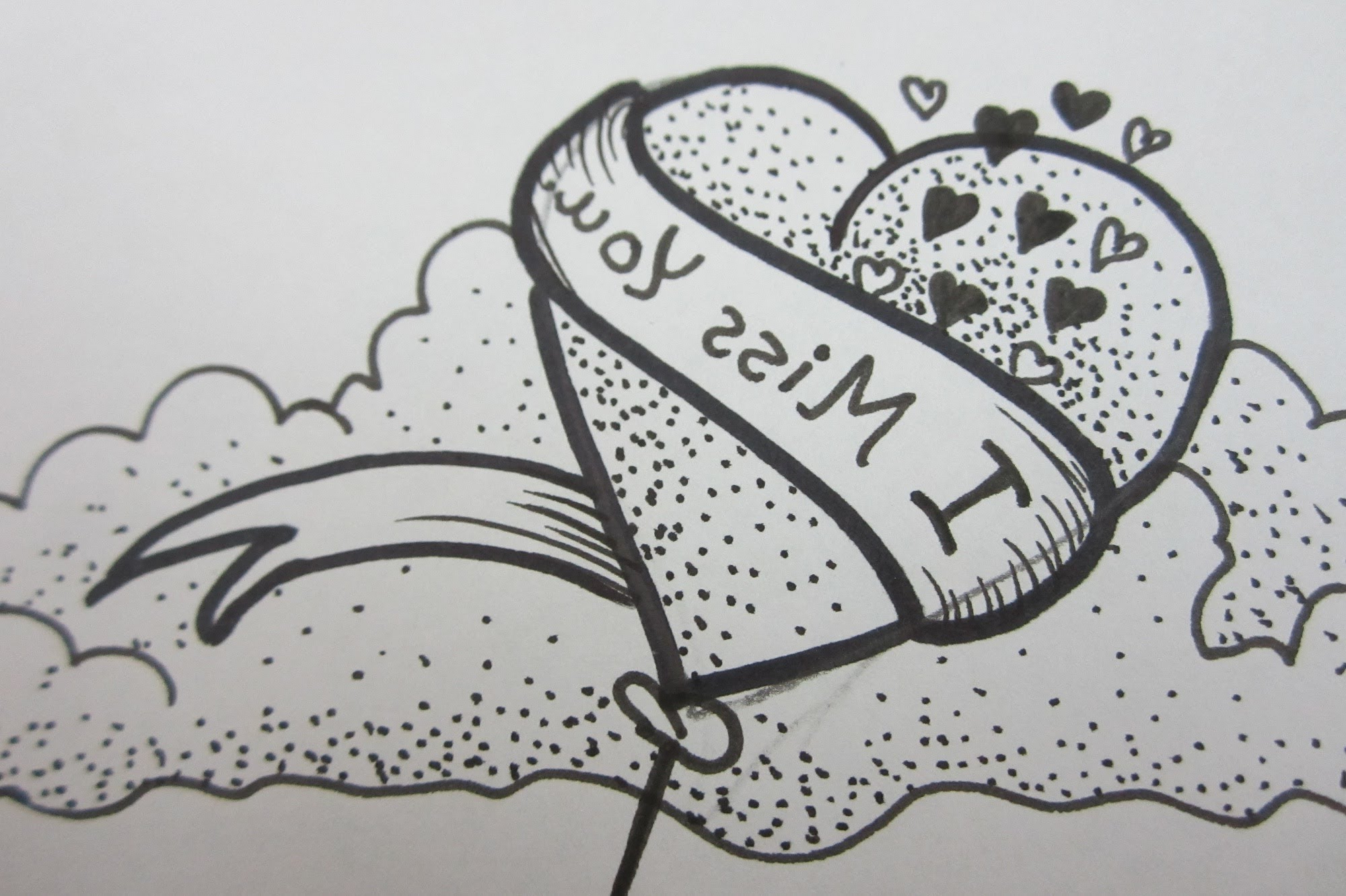 2000x1332 I Love You Pencil Drawings Pencil Art With Sketch I Love U Pic I - I Love U Sketch