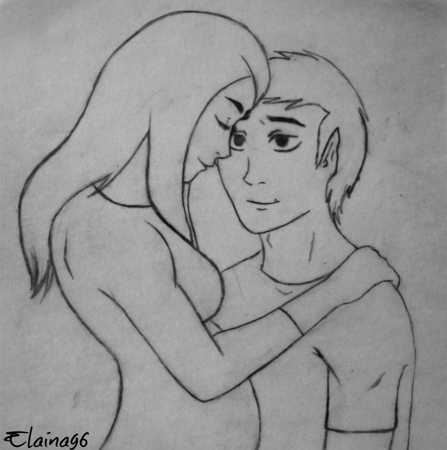 890x897 I Love You Sketch By Elaina96 - I Love You Sketch