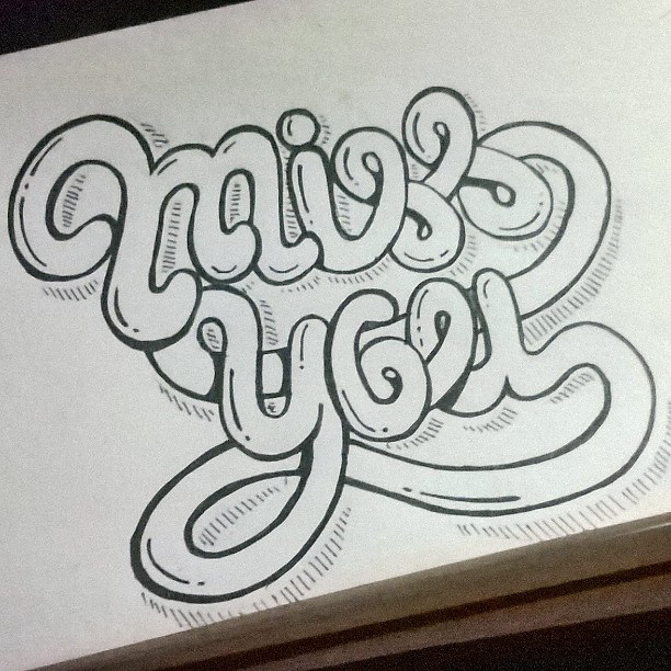 612x612 No Nos Queda Na Ya - I Miss You Sketch