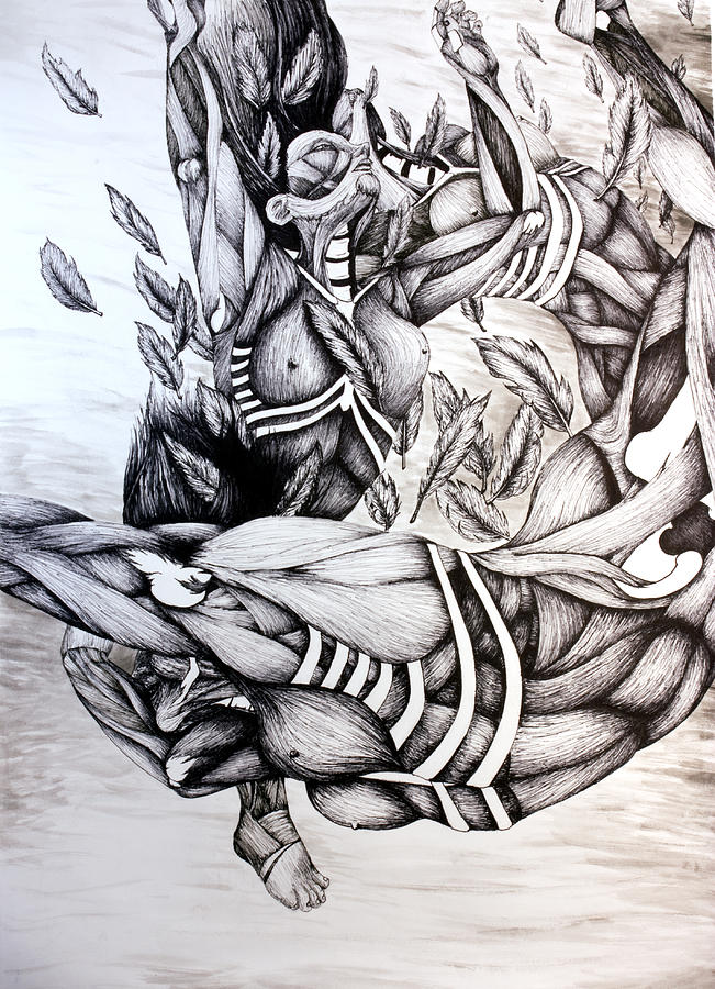 651x900 Icarus Drawing By Amy Fix - Icarus Sketch