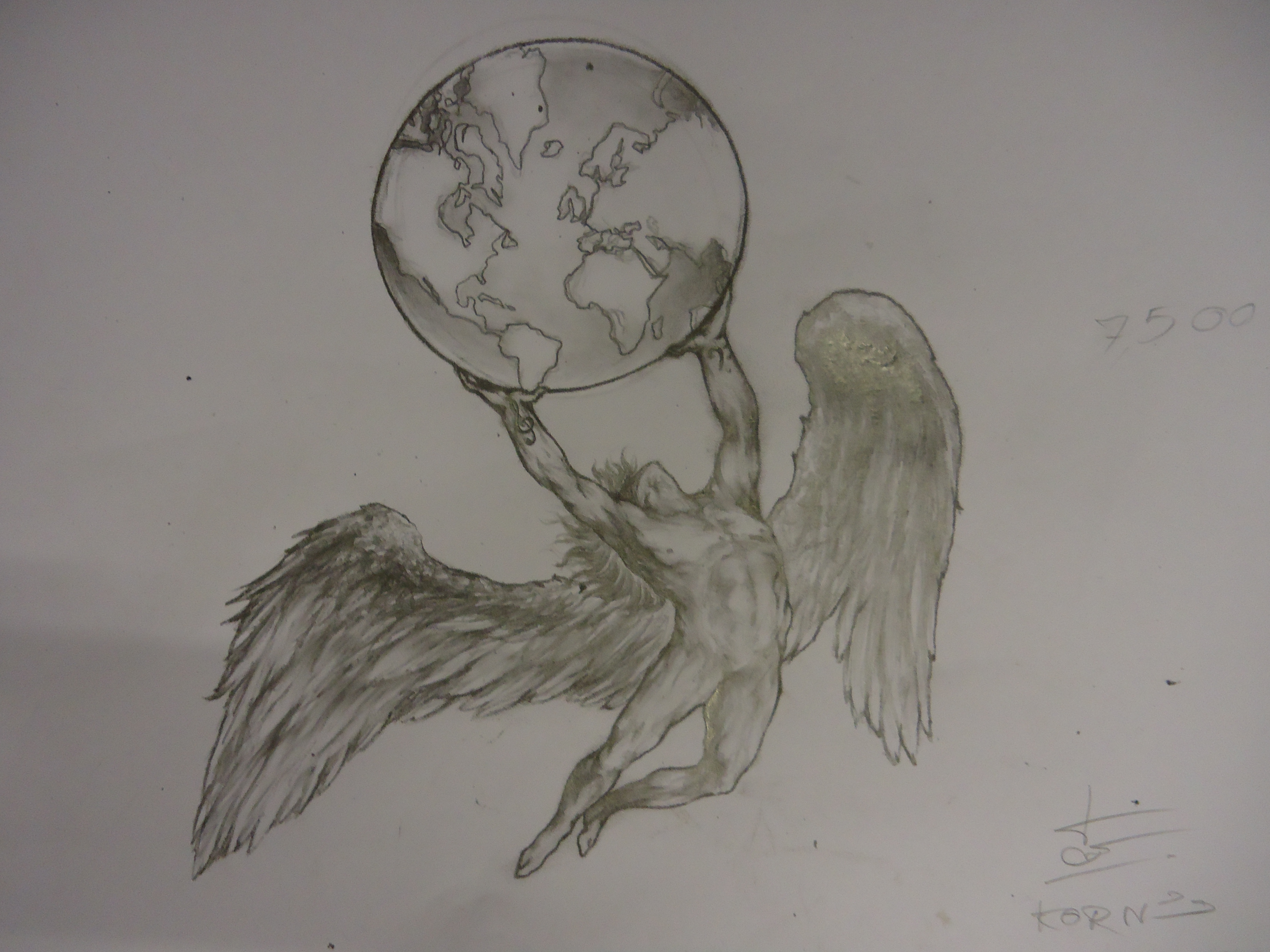 4320x3240 Tat Two Wanderlust - Icarus Sketch
