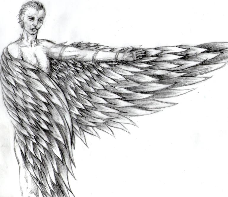 Icarus Sketch at PaintingValley.com | Explore collection of Icarus Sketch