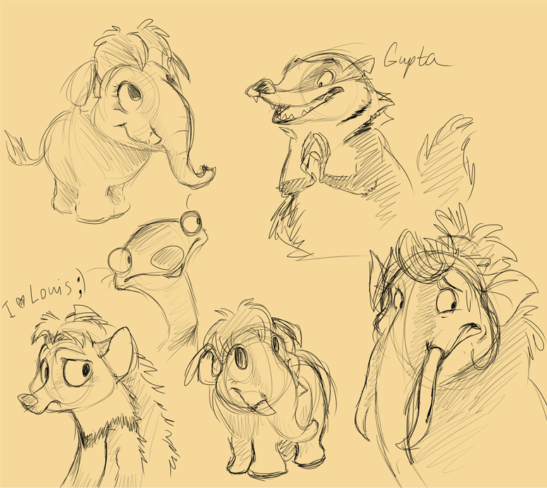 775x691 Ice Age Sketches By Frozenspots - Ice Age Sketch