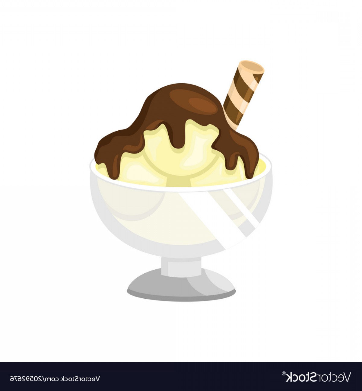 1200x1296 Vanilla Sundae Ice Cream Scoop Vector Sohadacouri - Ice Cream Scoop Sketch