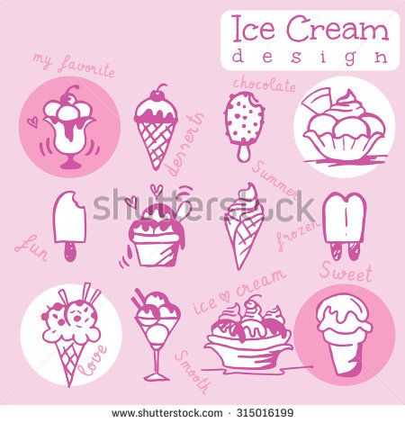 450x470 Collection Of Ice Cream Background Design, Vector Illustration Ice - Ice Cream Scoop Sketch