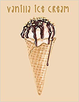 260x336 Vanilla Ice Cream Vanilla Ice Cream On Cover And Dot Graph Line - Ice Cream Sketch