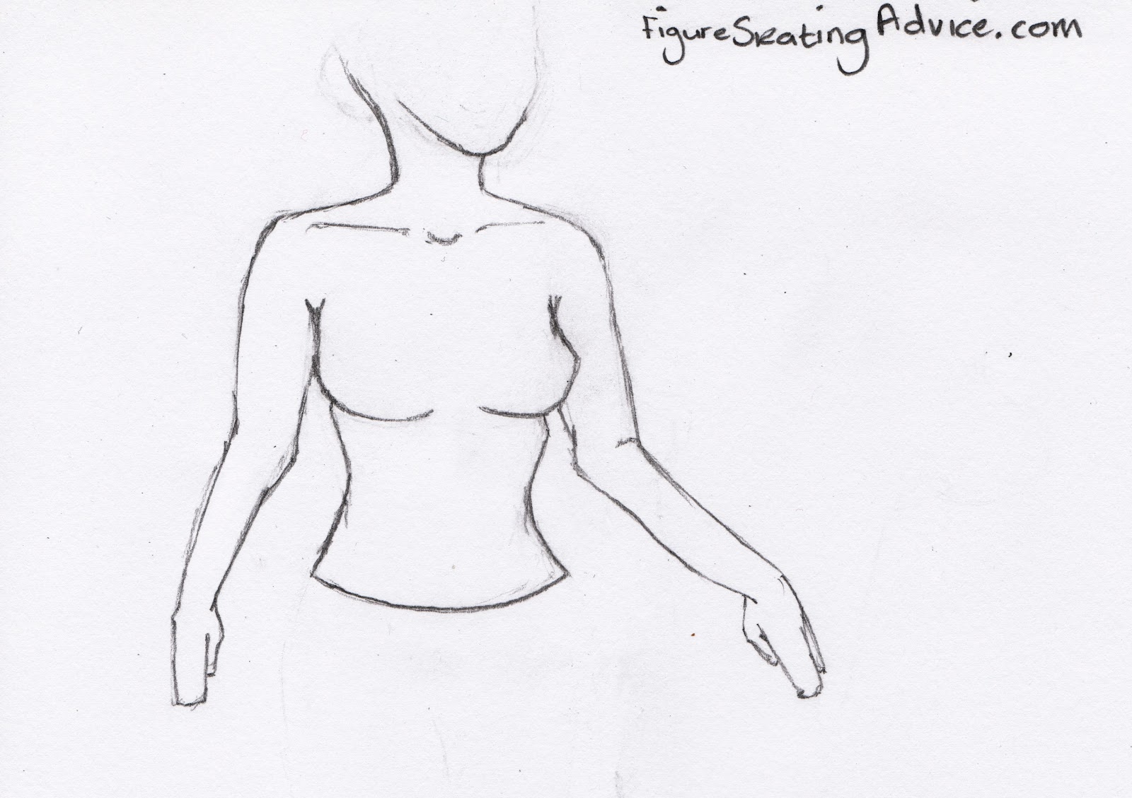 1600x1129 Figure Skating Advice Ladies Figure Skating Dress Sketch Template - Ice Skating Sketch