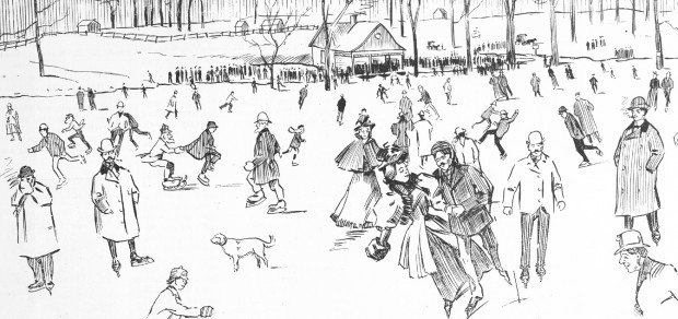 620x292 Ice Skating Sketch Pfop - Ice Sketch