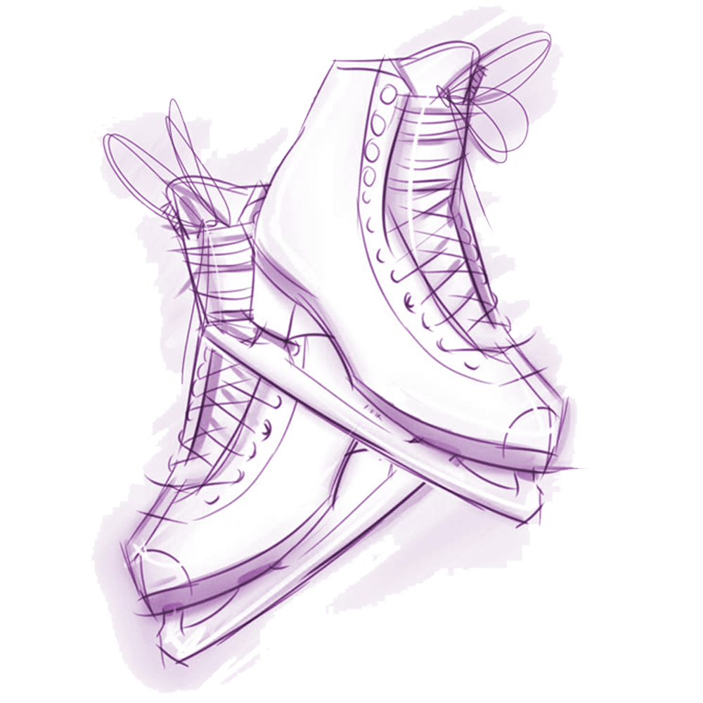 1000x1000 Ice Skating Amp Christmas Market - Ice Sketch