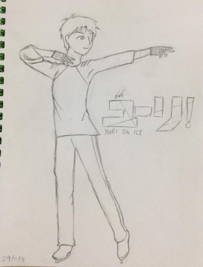 779x1024 Yuri On Ice Sketch Anime Amino - Ice Sketch