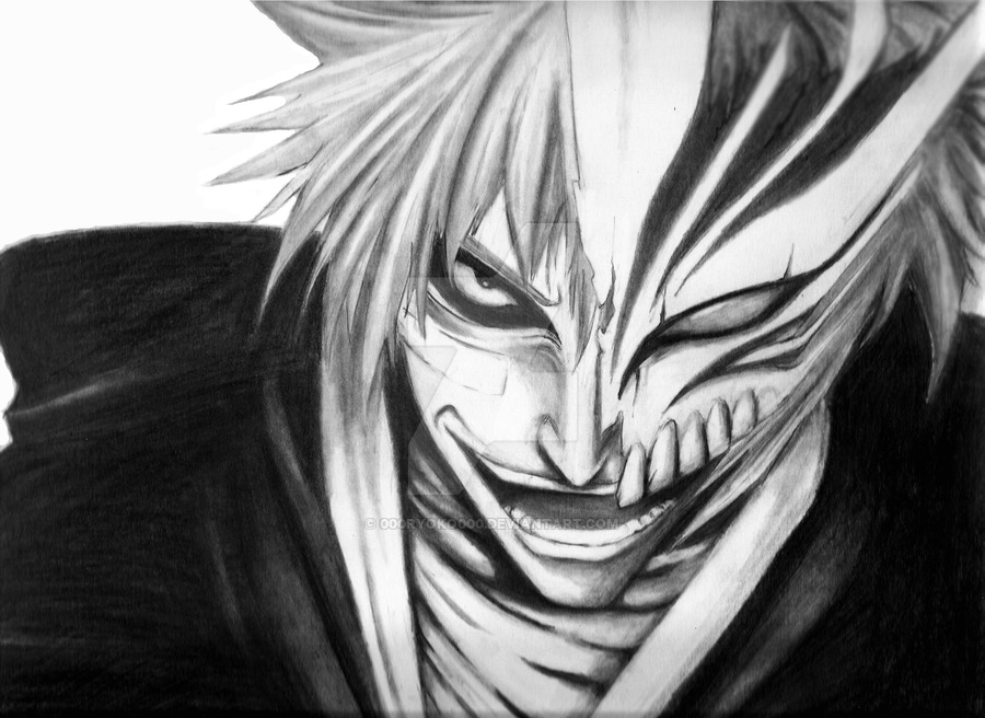 Ichigo Hollow Sketch At PaintingValley Com Explore Collection Of Ichigo Hollow Sketch