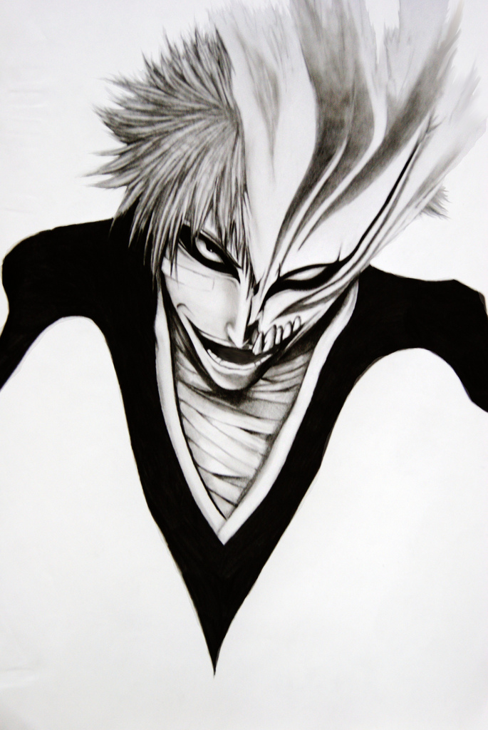 Ichigo Kurosaki Sketch at PaintingValley.com | Explore collection of ...