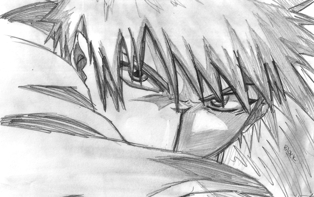 1024x643 Ichigo Kurosakisketchrq By Daringashia - Ichigo Sketch