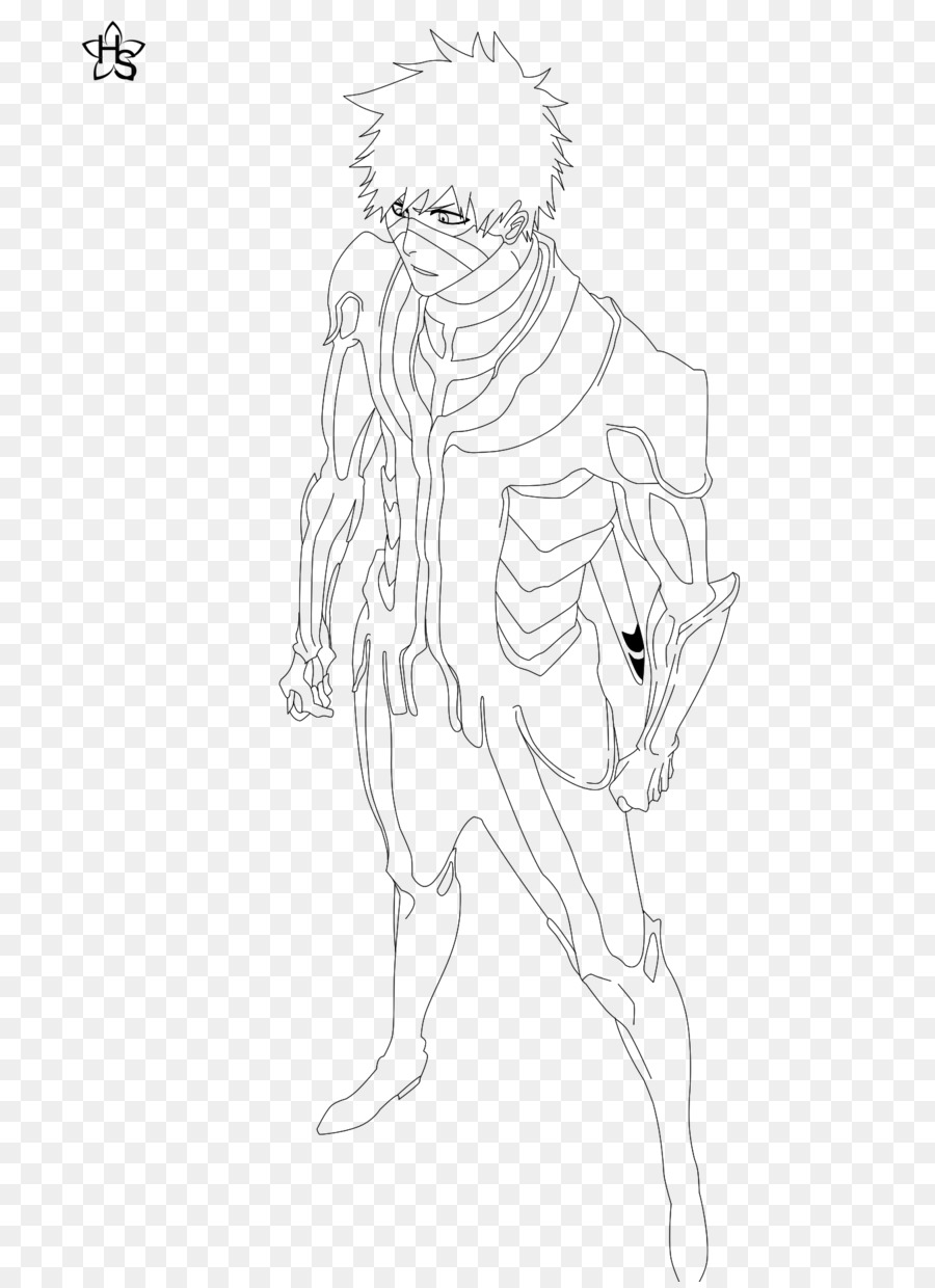900x1240 Drawing Line Art Cartoon Sketch - Ichigo Sketch