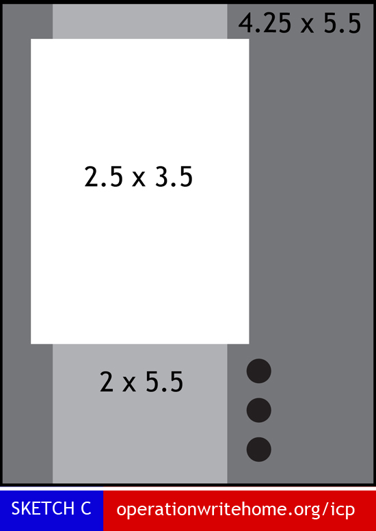 550x776 Interactive Cardmaking Project Operation Write Home - Icp Sketches