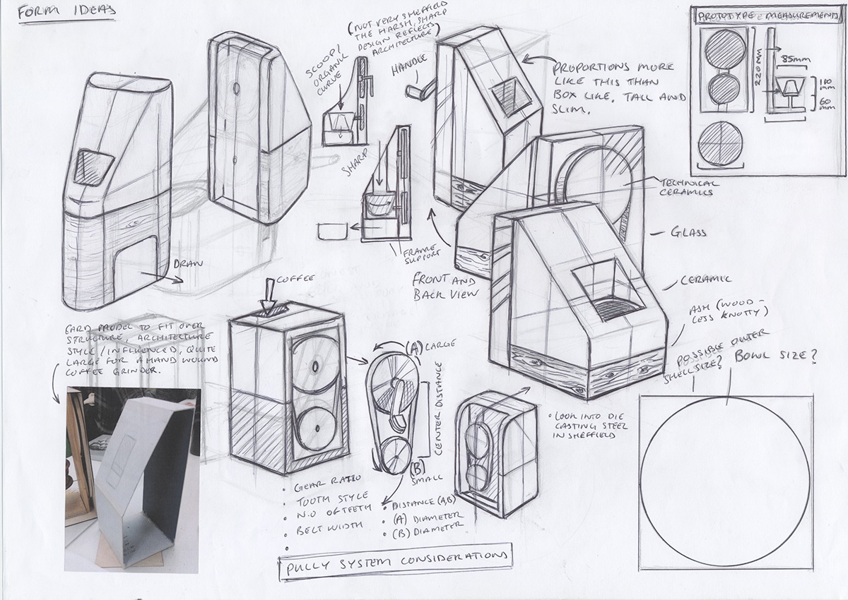 1200x850 Industrial Design Sketchbook. On Student Show - Ideation Sketches