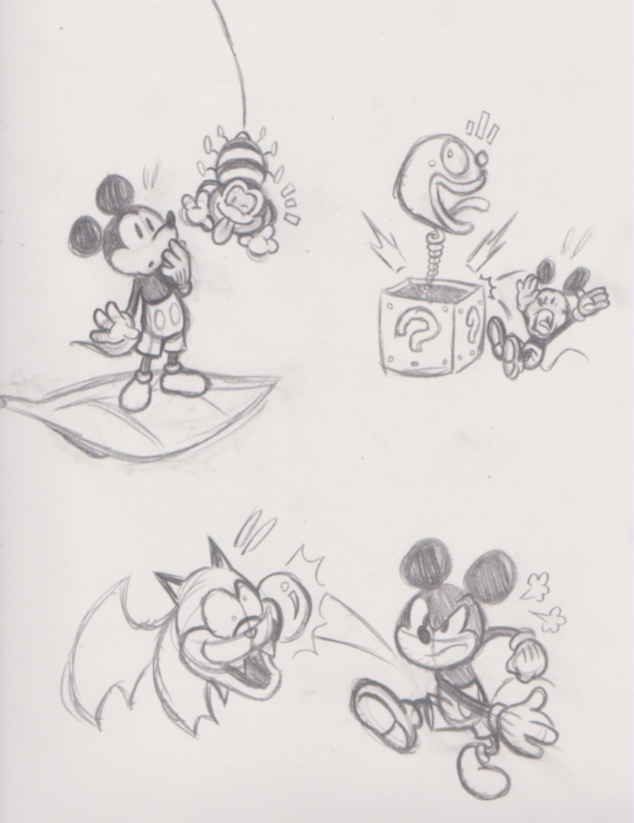 900x1168 Castle Of Illusion Sketches By Jamesmantheregenold - Illusion Sketches