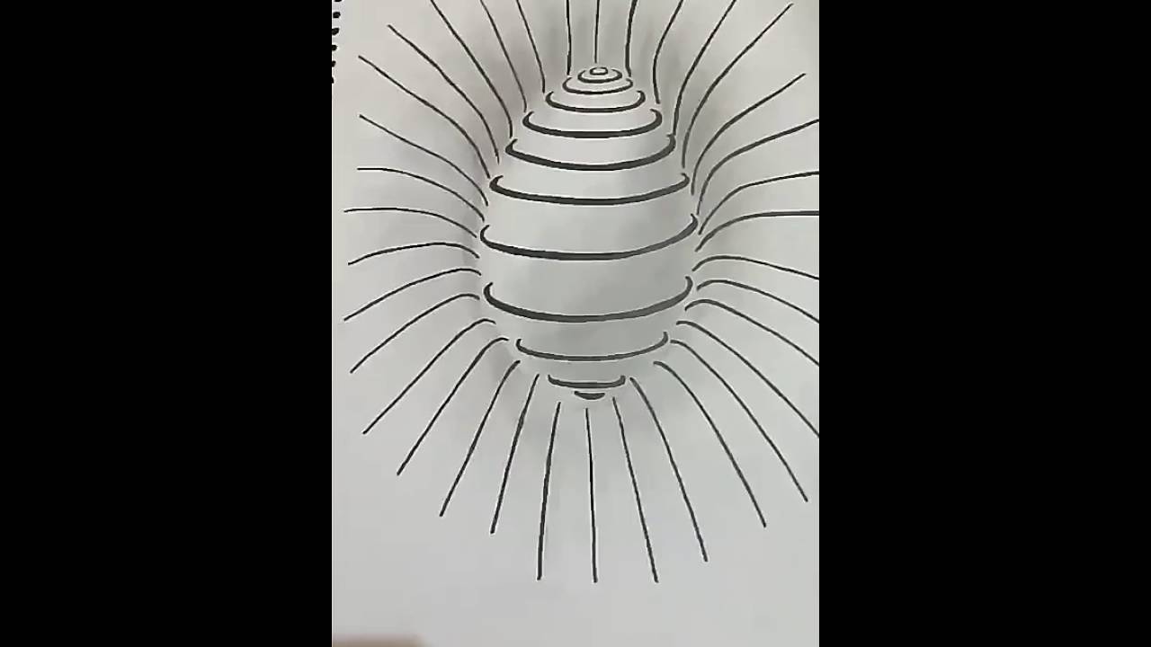 1280x720 3d Illusion Sketches - Illusion Sketches
