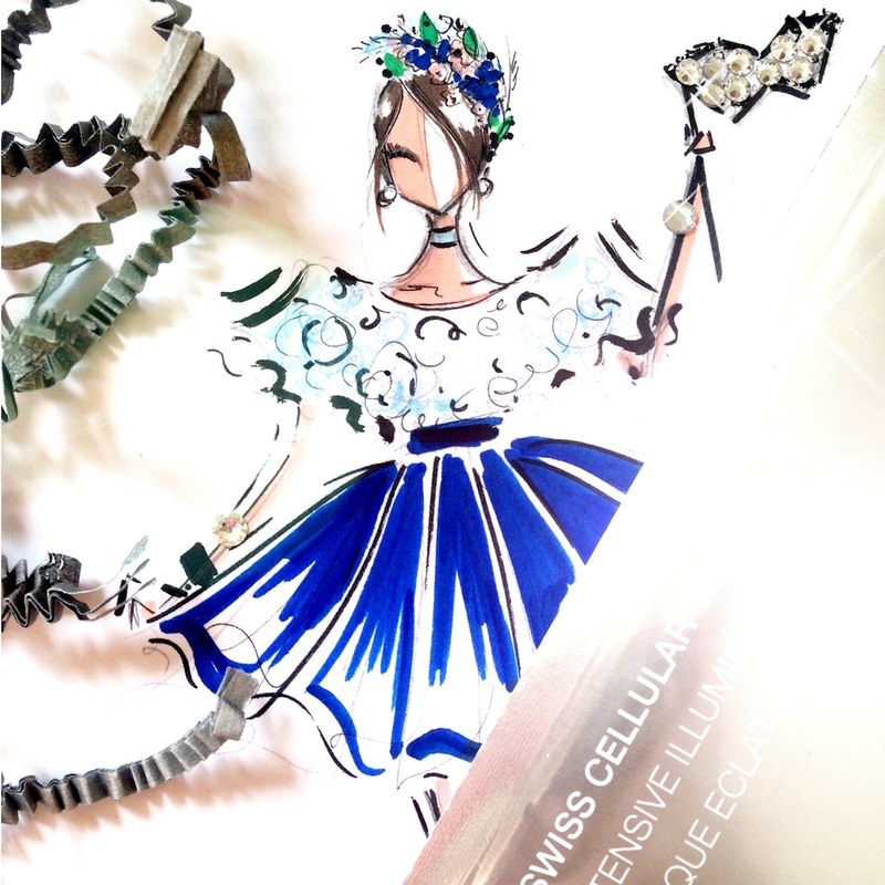 800x800 Custom Fashion Illustration - Illustration Sketches