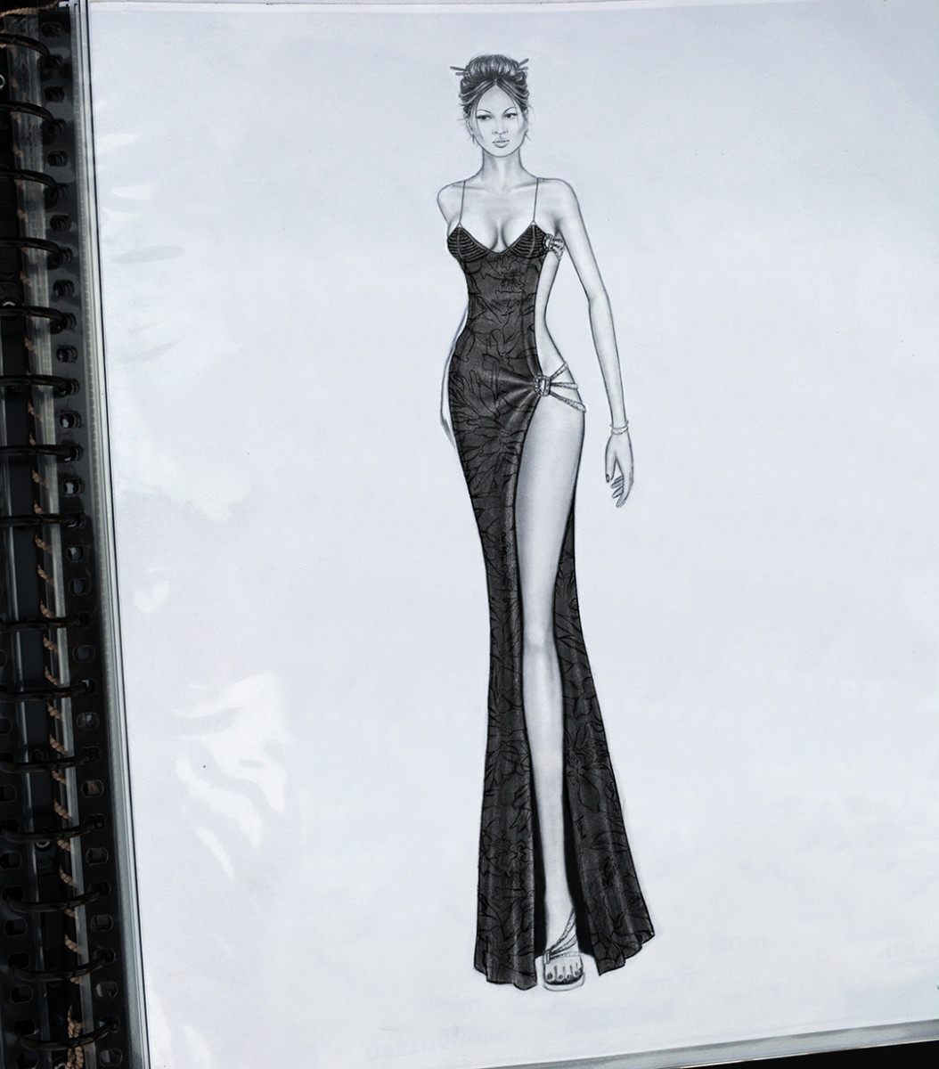 1054x1200 Fashion Illustration Sketches Deweyronomy - Illustration Sketches