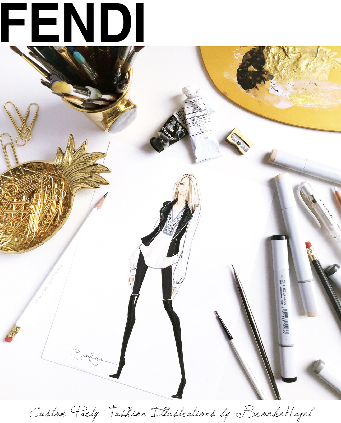 1290x1600 Fabulous Doodles Fashion Illustration Blog By Brooke Hagel Custom - Illustrations Sketches