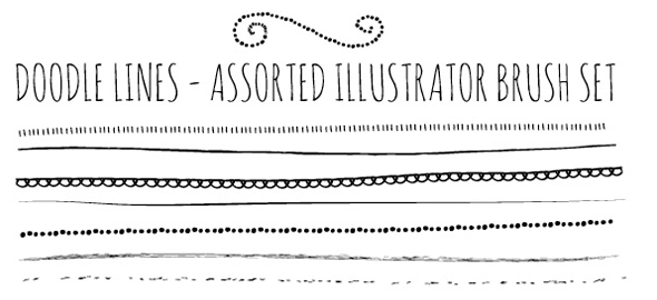 590x270 20 High Quality Free Illustrator Brush Sets - Illustrator Sketch Brushes