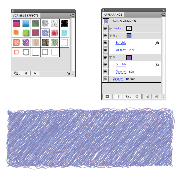 600x589 How To Use Scribble Effects In Illustrator - Illustrator Sketch Effect