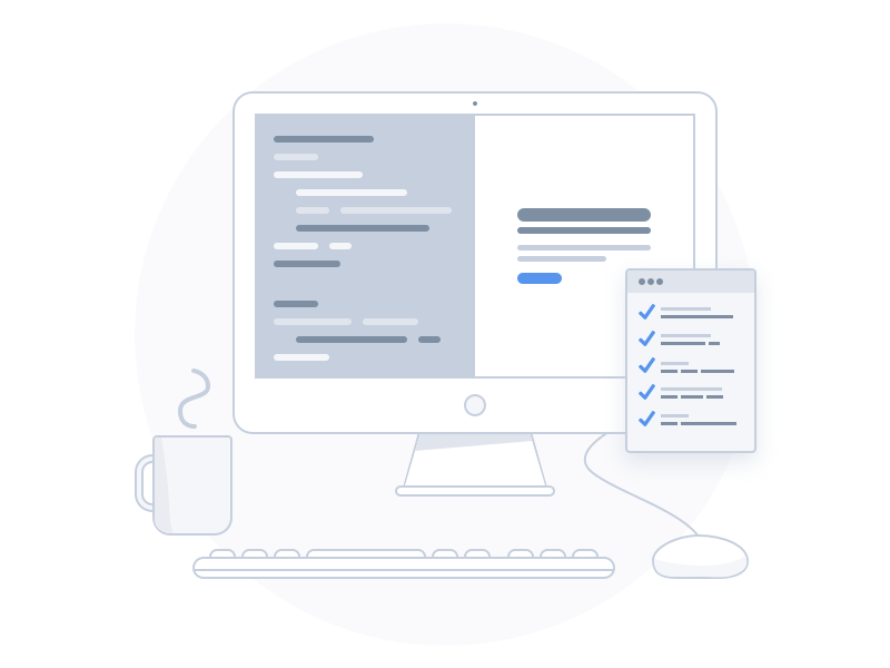 800x600 Imac Line Icon Sketch Freebie - Imac Sketch