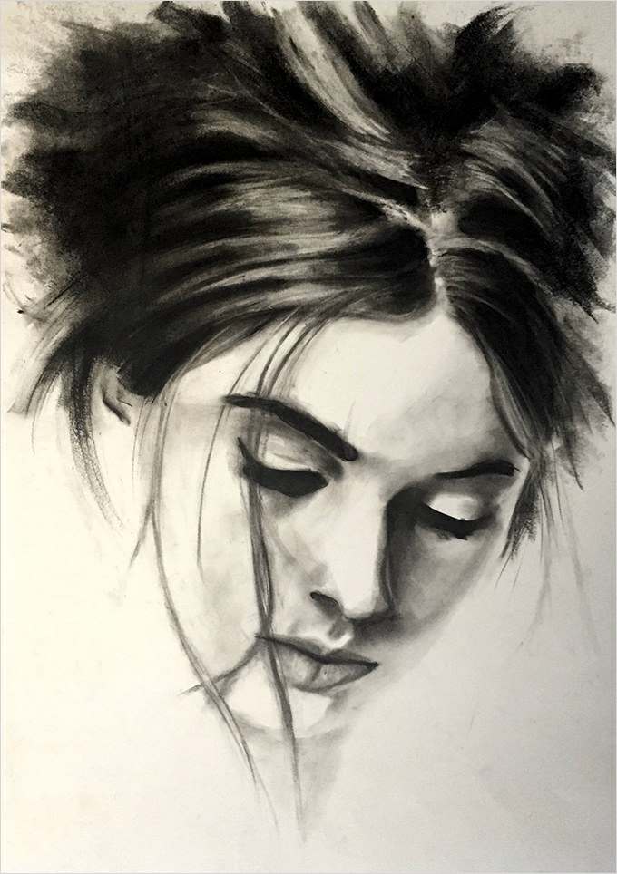 Images Charcoal Sketch
