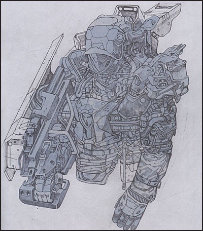 400x456 Sketching From The Imagination Sci Fi - Imagination Sketch