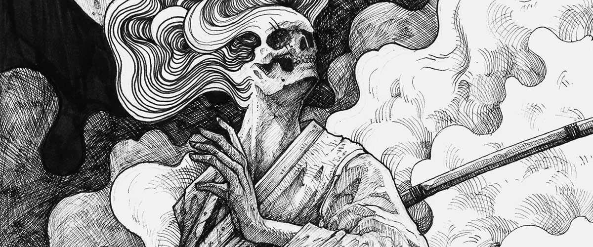 1200x500 Sketching From The Imagination Dark Arts Concept Art World - Imagination Sketch