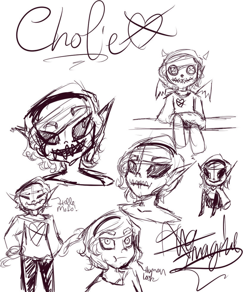 816x979 Sketch Cholie By Ana Imagine - Imagine Sketch