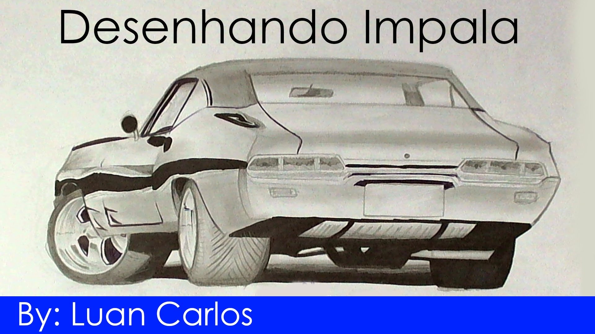 1920x1080 Desenhando Impala (Rascunho) - Impala Sketch