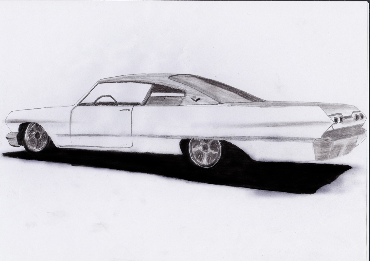 1200x848 Chevrolet Impala By Ironhide06 - Impala Sketch