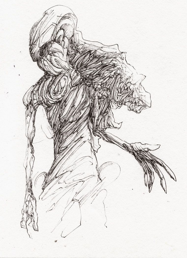 761x1050 Improvisation Sketch. Pen And Ink By Phil Baril. My Work - Improvisation Sketch