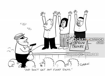 400x290 Improvisational Cartoons And Comics - Improvisation Sketch