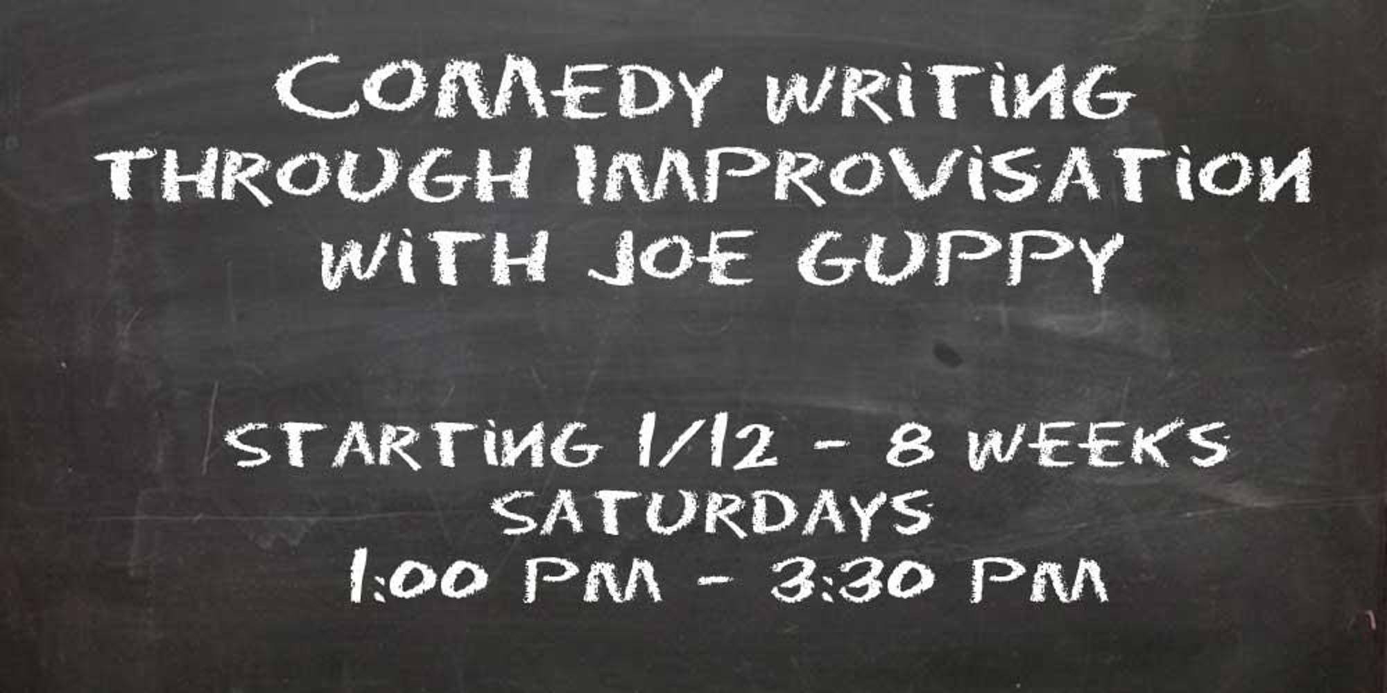 2000x1000 Sketch Comedy Writing Through Improvisation With Joe Guppy - Improvisation Sketch