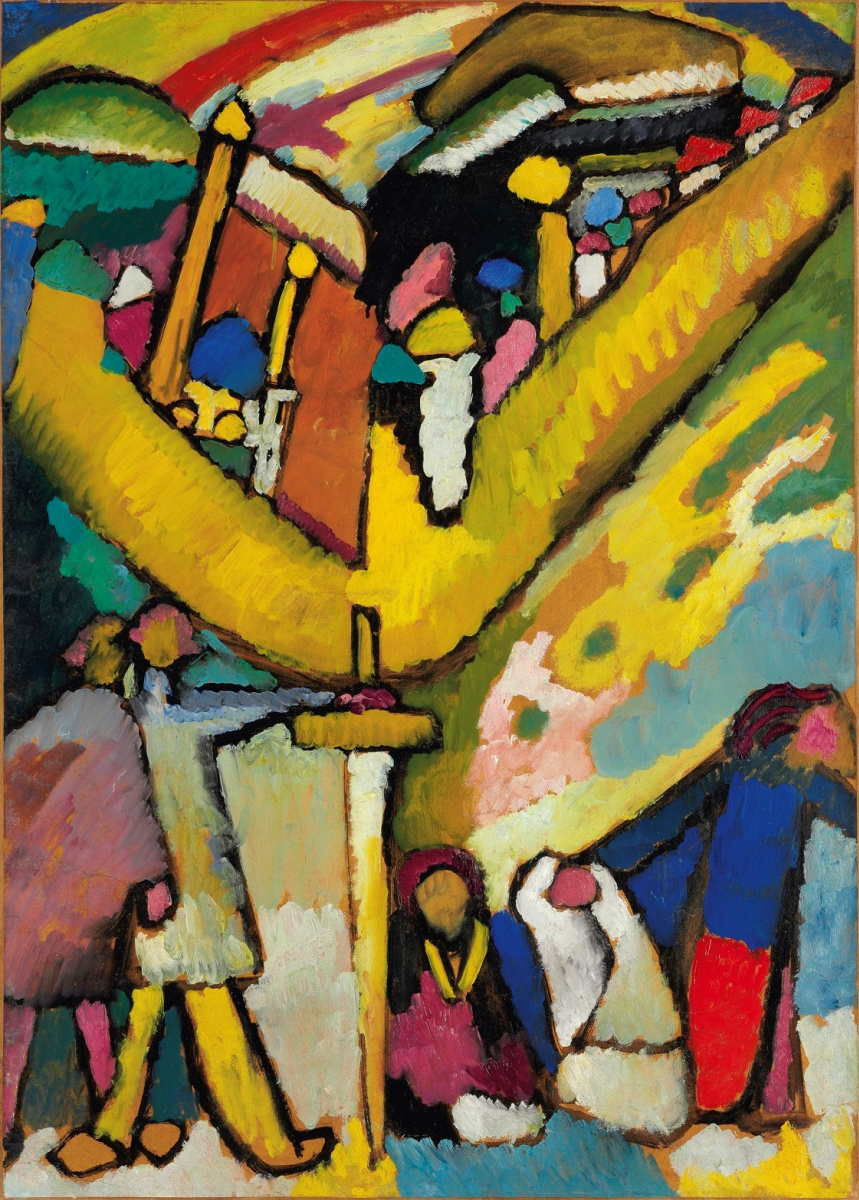 859x1200 Sketch For Improvisation 8 By Wassily Kandinsky History - Improvisation Sketch