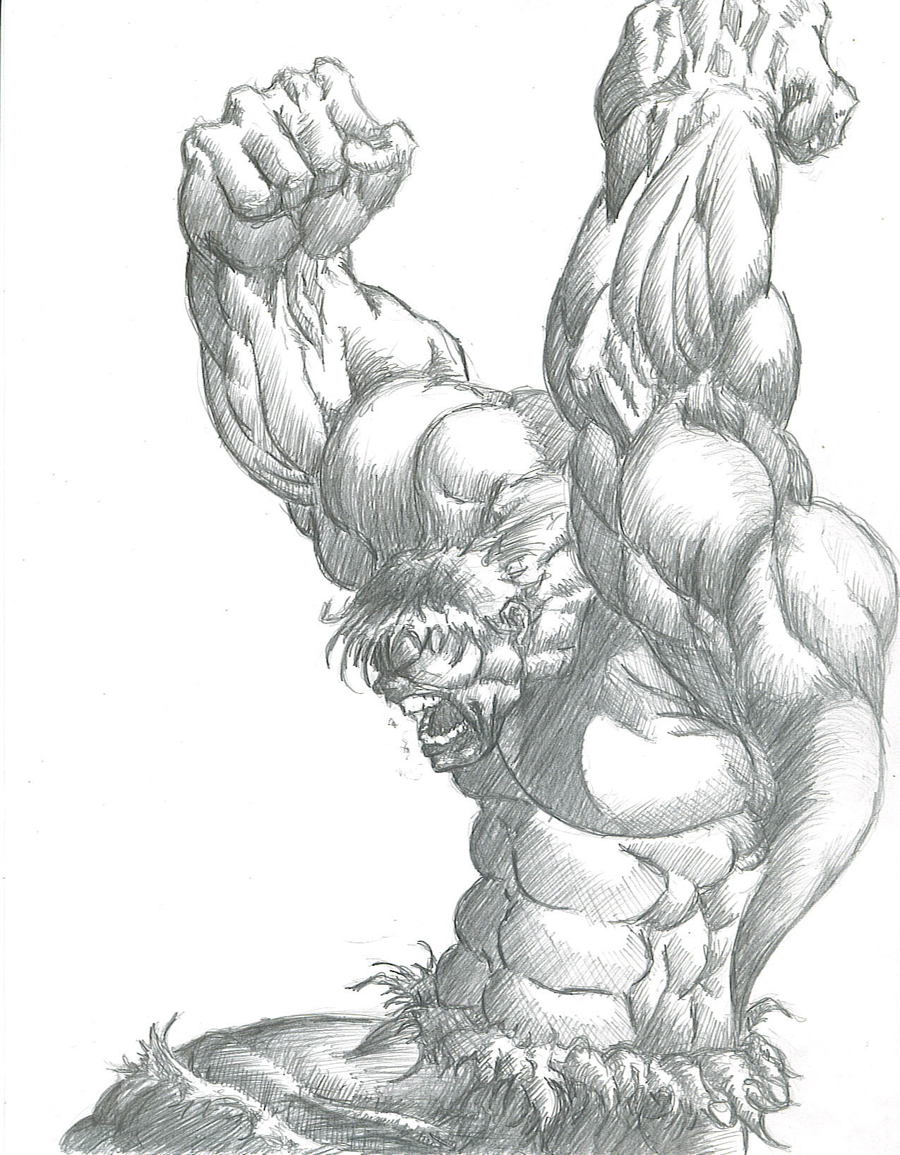 1275x1636 Marvel Hulk Drawings Face The Incredible Hulkkevman87 On - Incredible Hulk Sketch