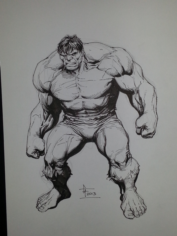 600x800 The Incredible Hulk Comic Art Art Hulk, Comics And - Incredible Hulk Sketch