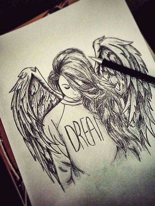 500x667 Amazing Angel Drawings - Incredible Sketches