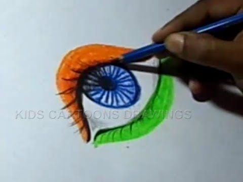 480x360 How To Draw Independence Day Greeting Design Step By Step - Independence Sketch