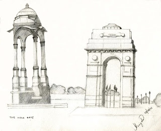 320x260 Infinity May 2008 - India Gate Sketch