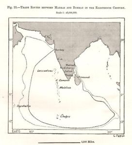 272x300 Madras (Chennai) - India Map Sketch