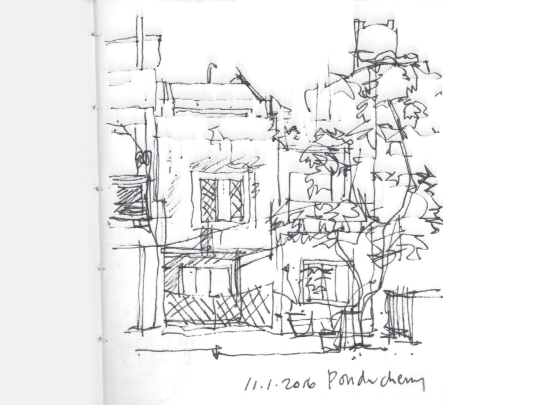 1773x1324 Mary Arnold Forster - India Sketch