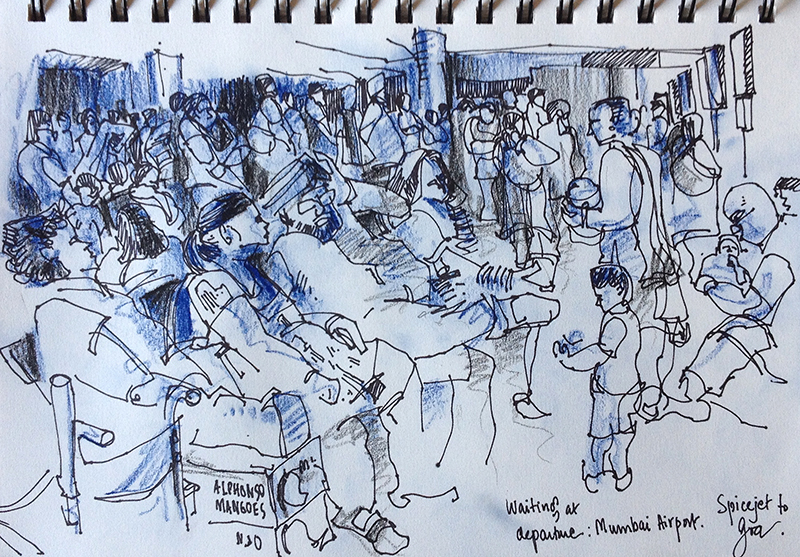 800x557 Sketching In Goa, India Part 1 Urban Sketchers - India Sketch