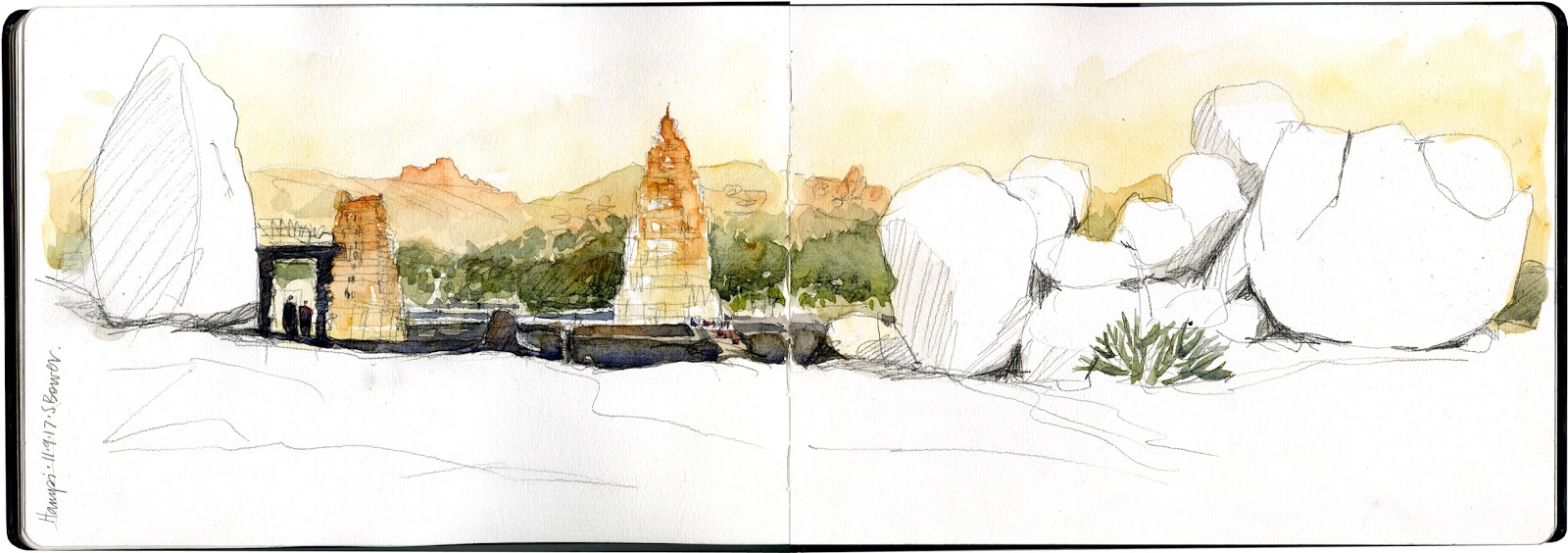 1600x564 Drawing Perspectives What I Learned About Sketching On A Trip To - India Sketch
