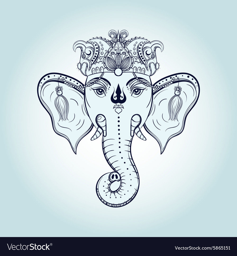 1000x1080 Drawn Elephant Indian Elephant - Indian Elephant Sketch