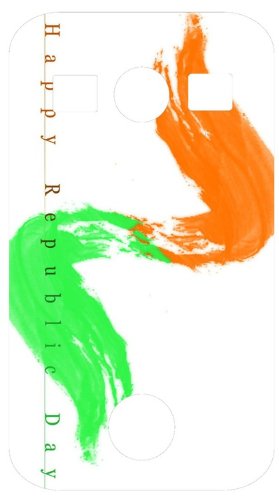 279x500 Indian Flag For Republic Day 26 January White Back Amazon.in - Indian Flag Sketch